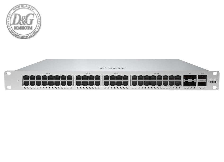 Cisco Meraki MS355-L3 Stck Cld-Mngd 48GE, 16xmG UPOE Switch