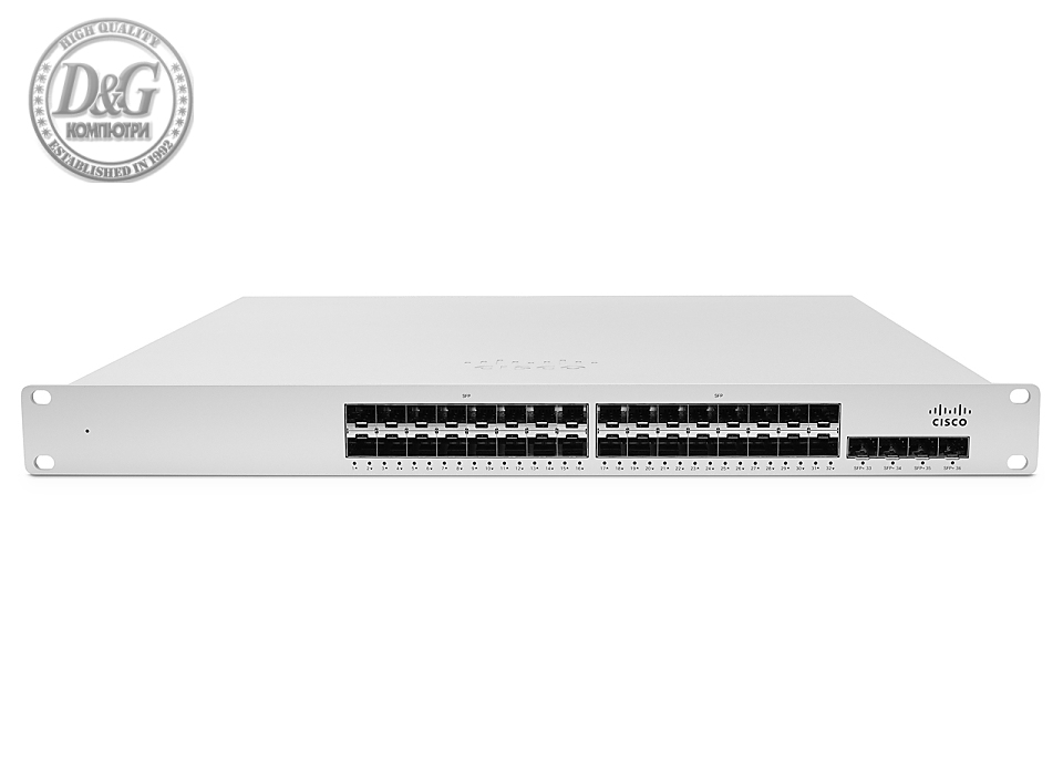 Cisco Meraki MS410-32 Cld-Mngd 32x GigE SFP Switch