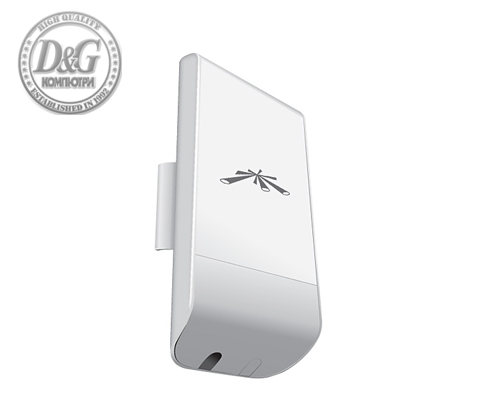 Tочка за достъп Ubiquiti LocoM5, 5GHz, MIMO, 13dBi, CPE, 1x10/100 Ethernet Port