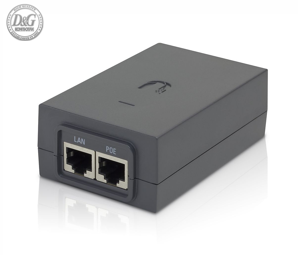 PoE Инжектор, Ubiquiti, POE-24-24W-G, 24VDC, Gbit, 24W