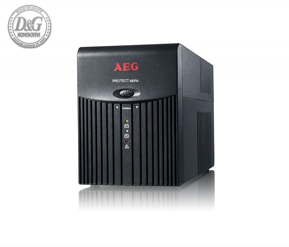 UPS AEG Protect alpha 1200VA / 600W, Tower ТЗИ