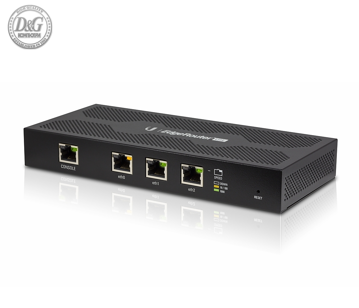 Рутер Ubiquiti EdgeRouter Lite 3, 3-порта GbE, 1M pps