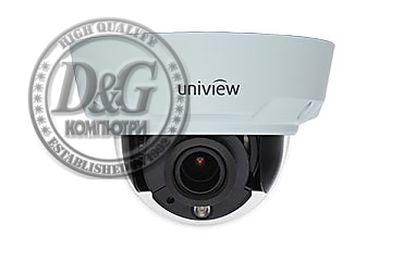 Камера UNV IPC342E-VIR-Z-IN, 2MP, Fixed Dome, Motorized, Vandal-resistant