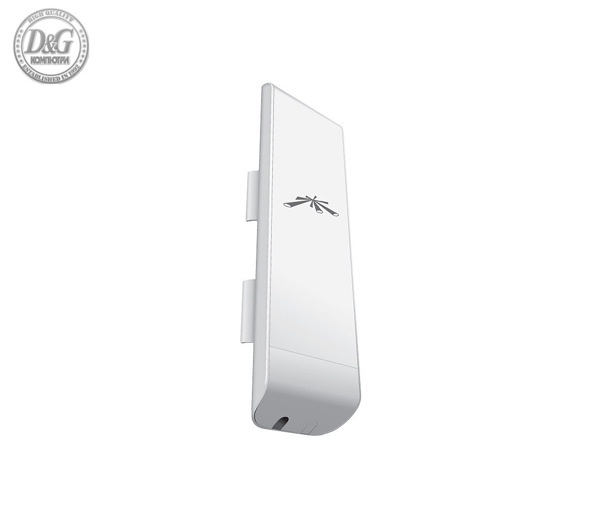 Tочка за достъп Ubiquiti NanoStation M2, 2.4GHz, 11 dBi, 150+ Mbps, 13+ км