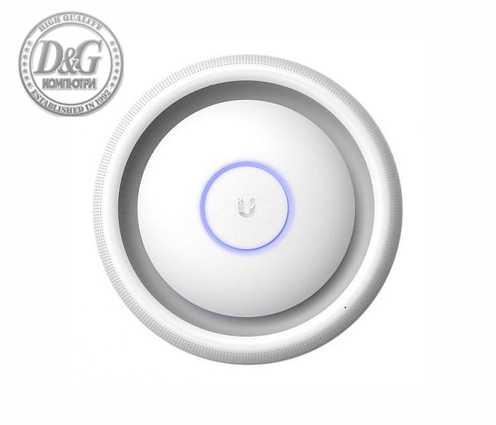 Точка за достъп Ubiquiti UAP-AC-EDU, 2.4/5GHz, 450/1300Mbit, 22dBm, 3x3 MIMO 5dBi, PoE+, Indoor