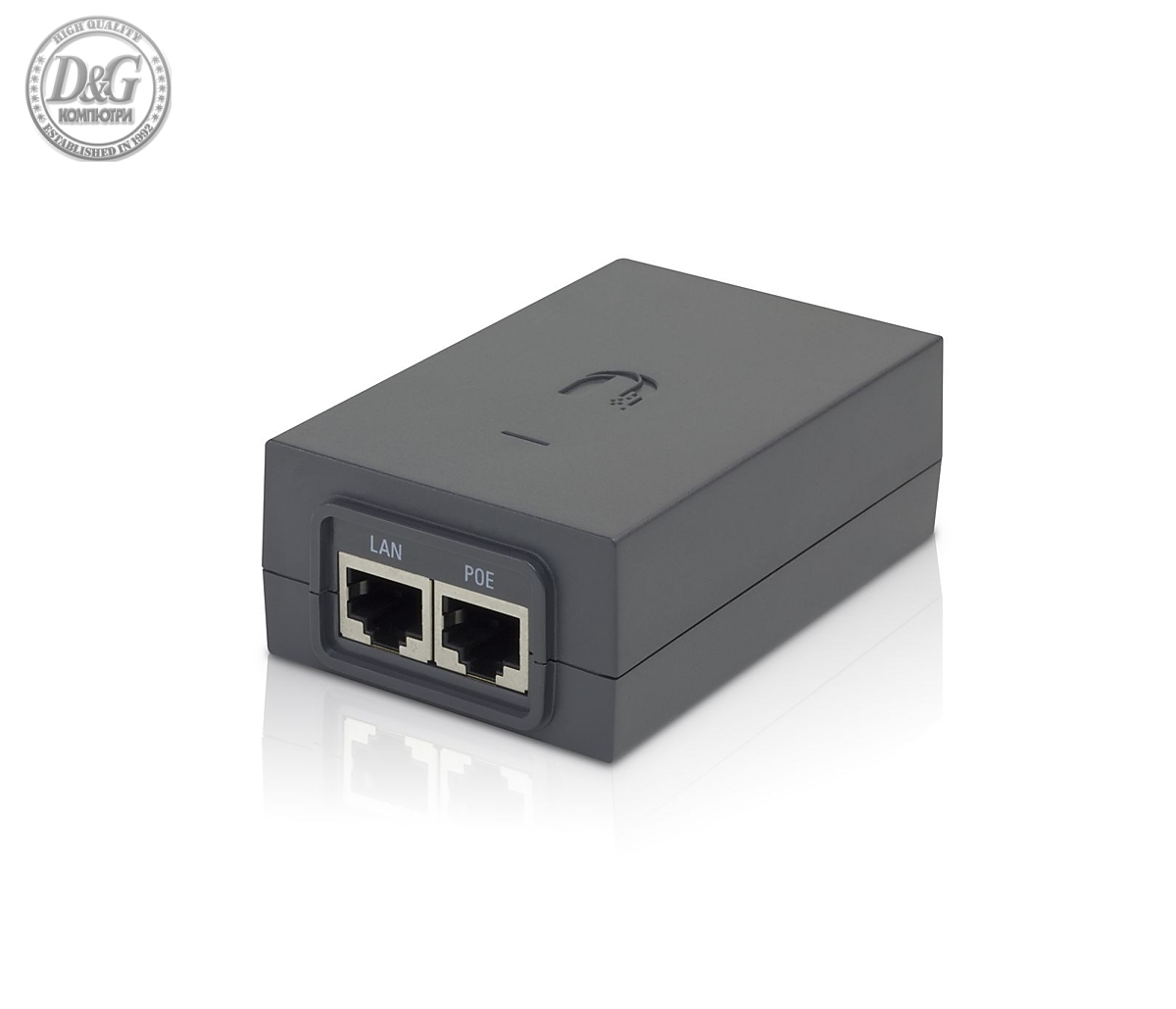 PoE Инжектор, Ubiquiti, POE-48-24W, 48VDC, 24W, GbE