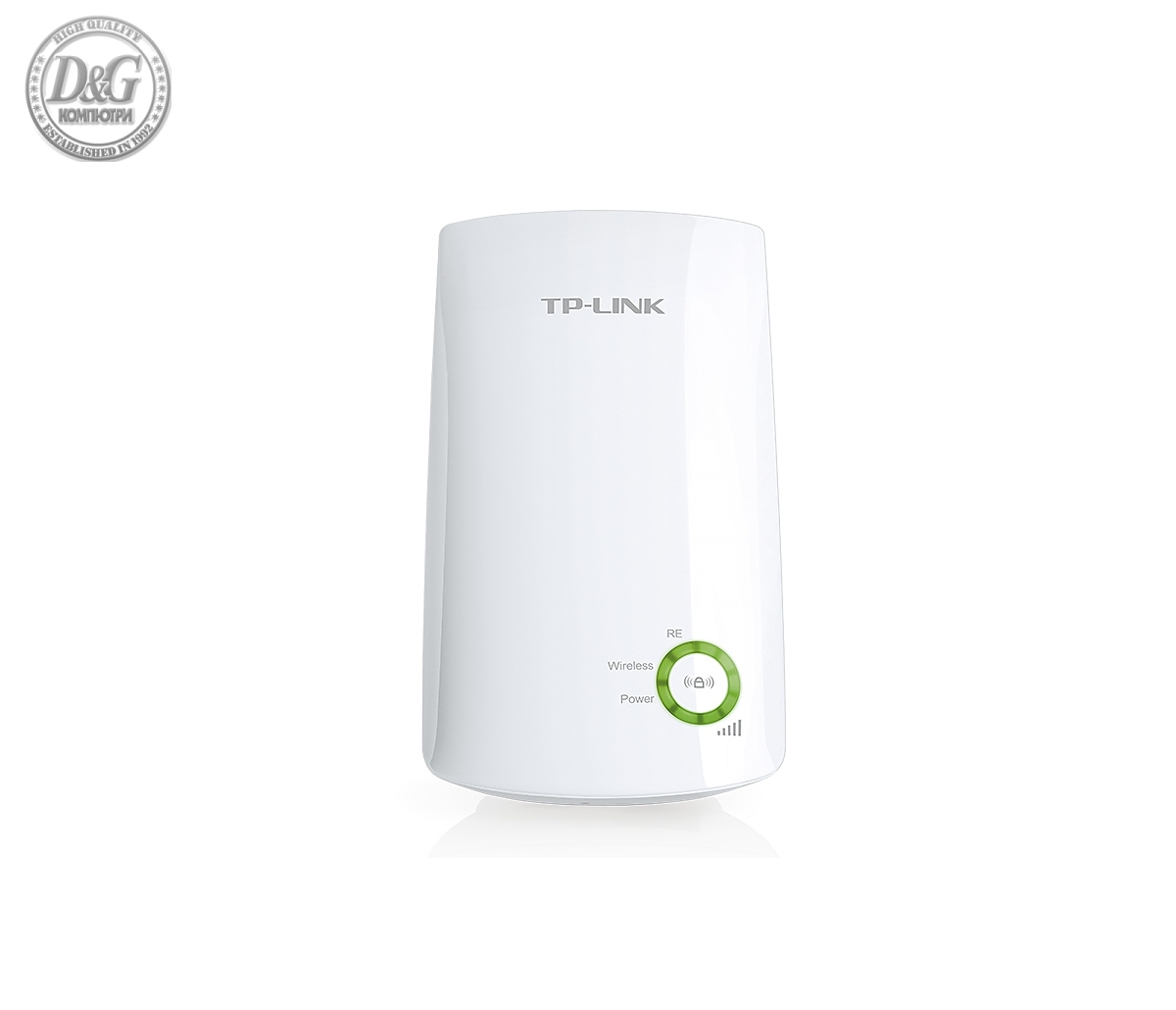 Удължител на обхват TP-LINK TL-WA854RE, N300, директно захранване