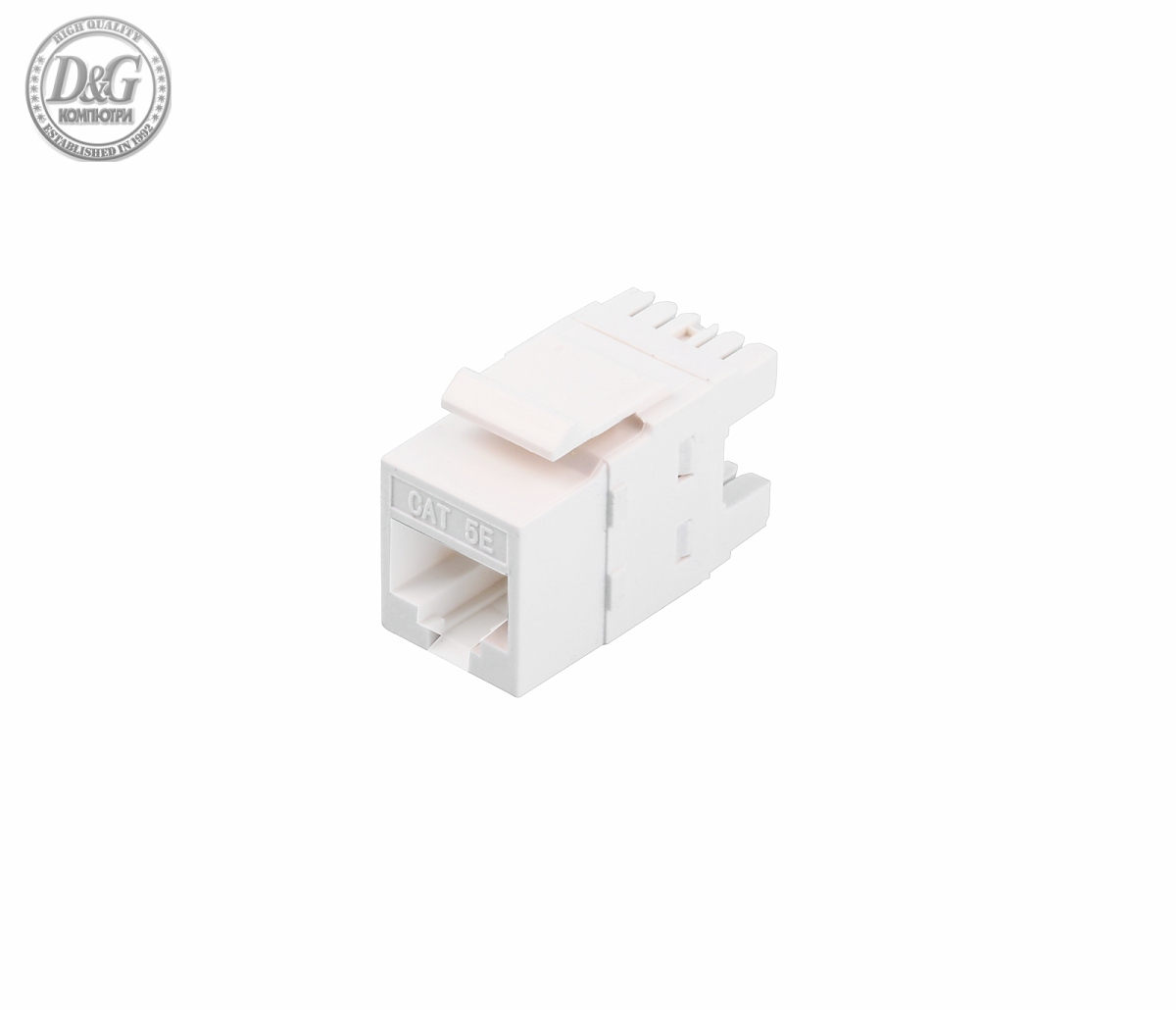 Вложка Dahua PFM970-5EU, UTP RJ45 Cat.5e, TIA 568A/B, бял