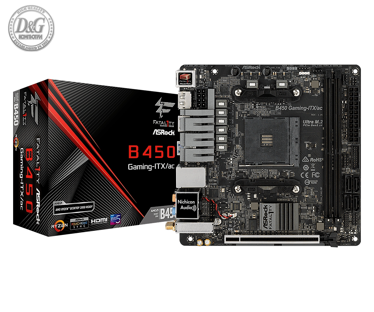 ASROCK B450 GAMING-ITX/AC