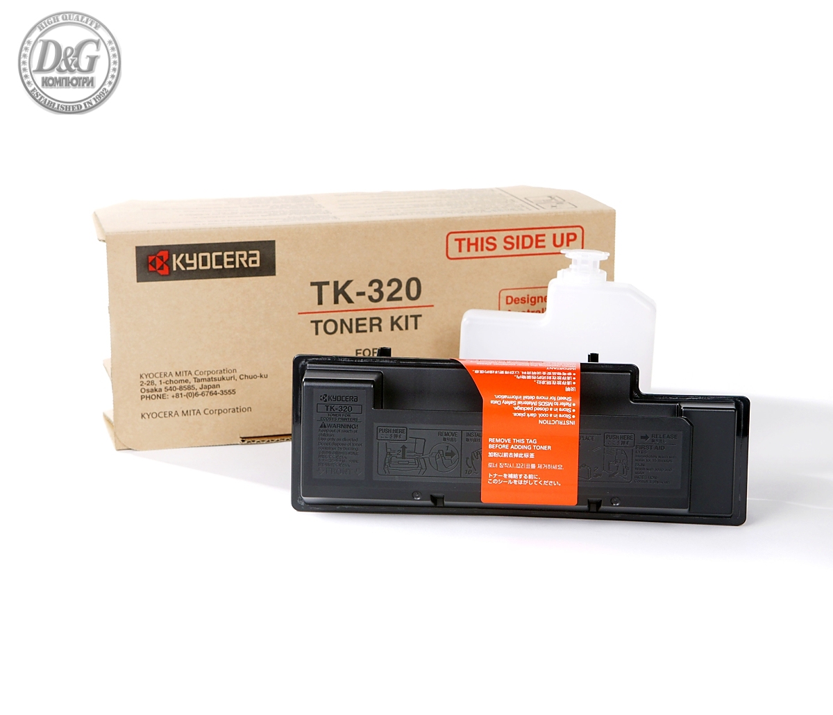 Тонер касета Kyocera TK-320, черна