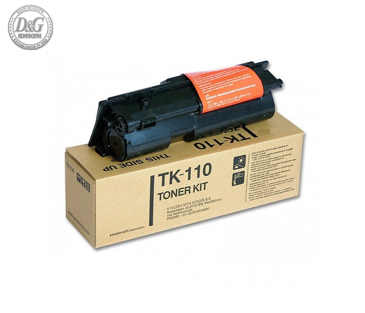 Тонер касета Kyocera TK-110, черна