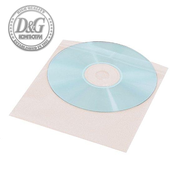 Хартиени пликчета за CD 100 бр. комплект ESTILLO, бял