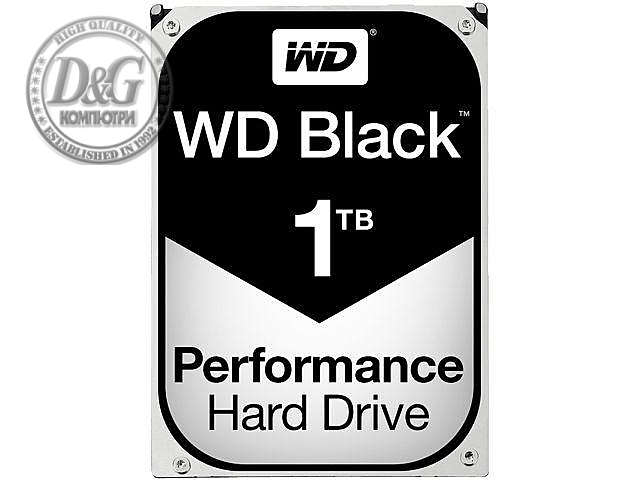 Хард диск WD Black, 1TB, 7200rpm, 64MB, SATA 3