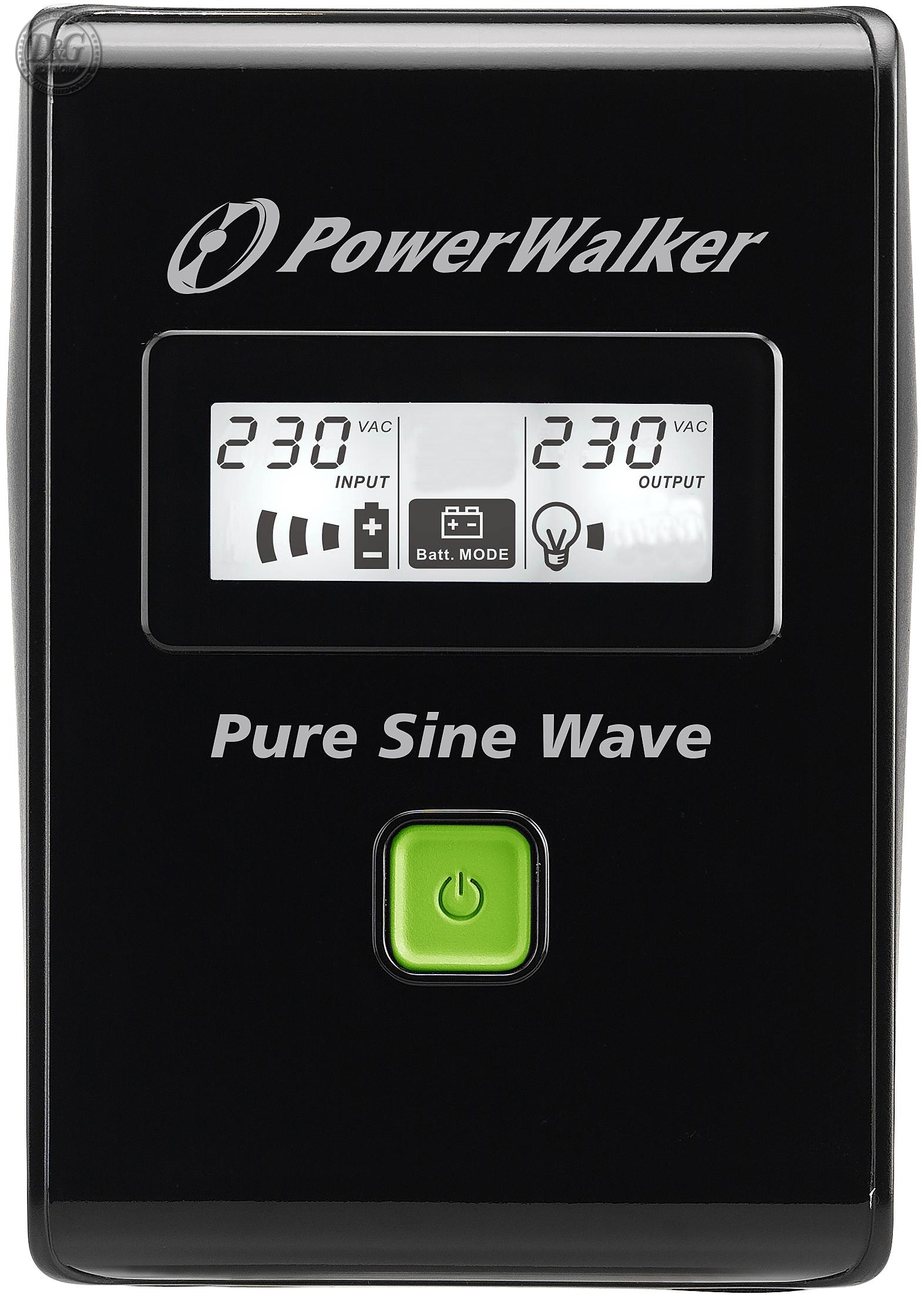 UPS POWERWALKER VI 800 SW, 800VA, Line Interactive