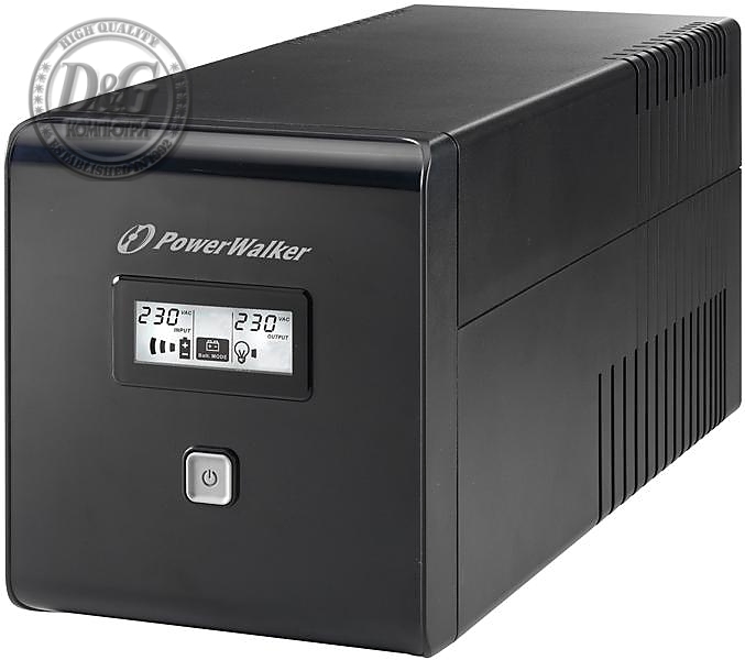 UPS POWERWALKER VI 1000 LCD, 1000VA, Line Interactive