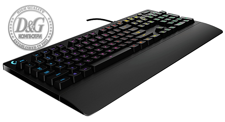 Геймърска клавиатура Logitech, G213 Prodigy, RGB