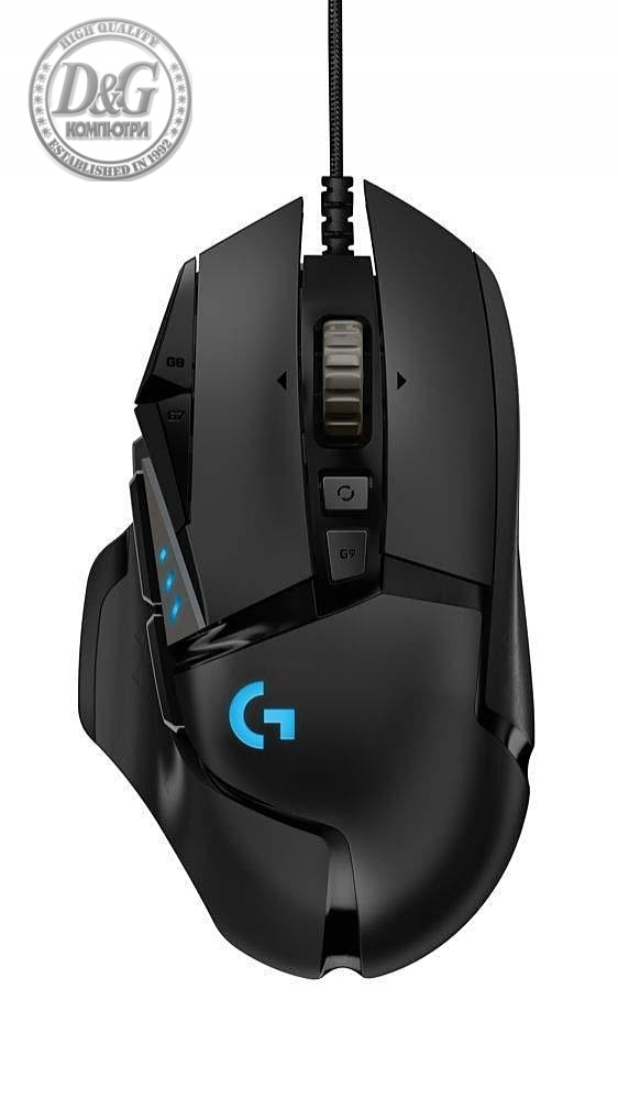 Геймърска мишка Logitech G502 HERO Proteus Spectrum RGB