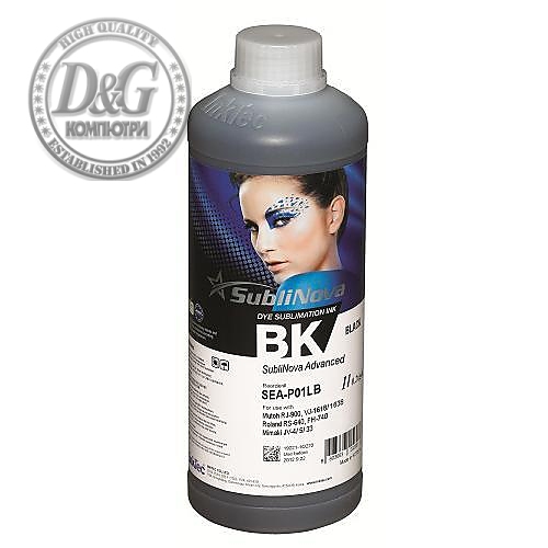 Бутилка с мастило INKTEC за  HP, CB316/CB321/No564/364/CD971/564XL, Черен, 1000 ml