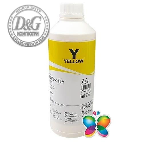 Бутилка с мастило INKTEC за  HP, CB316/CB321/No564/364/CD971/564XL , Жълт, 1000 ml