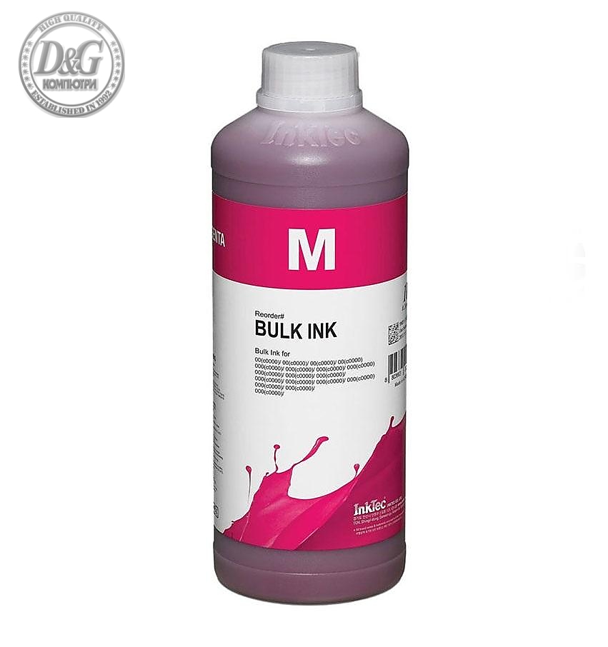 Бутилка с мастило INKTEC за HP C4903AN(940), HP C4907AN(940XL),HP CN017AA(942XL), 1000 ml, Dye, Magenta