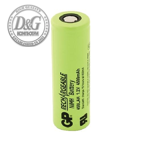 Акумулаторна батерия NiMH  450LAH-B 1.2V 4500mAh 1бр. GP BATTERIES