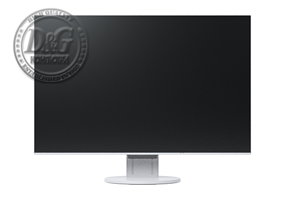 Монитор EIZO FlexScan EcoView Ultra-Slim EV2456-BK, IPS, 24.1 inch, Wide, WUXGA, D-Sub, DVI-D, HDMI, DisplayPort, Бял