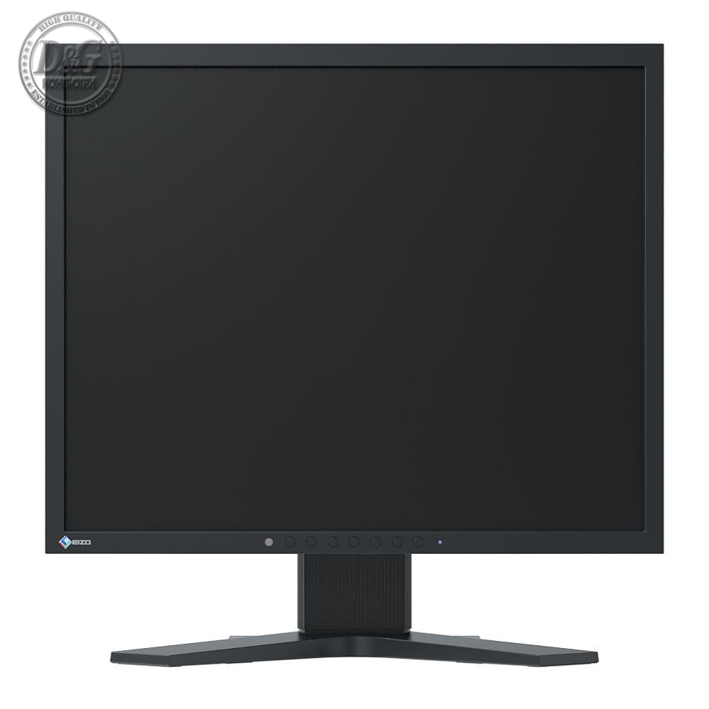 Монитор EIZO FlexScan S1934H, IPS, 19 inch, Clasic, SXGA, D-Sub, DVI-D, DisplayPort, Черен