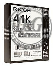 Мастило гел RICOH GC41K, 2500 копия, Черен