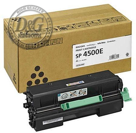 Тонер касета Ricoh SP4500E, 6000 копия Черен