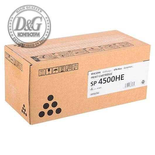 Тонер касета Ricoh SP4500HE, 10000 копия, Черен