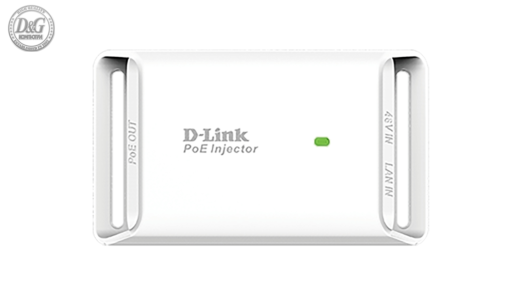 Инжектор D-Link DPE-101GI, Gigabit, 15,4W