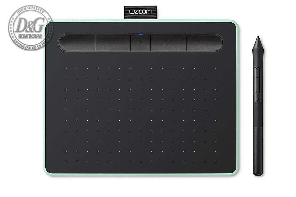 Графичен таблет Wacom Intuos S Bluetooth,  зелен