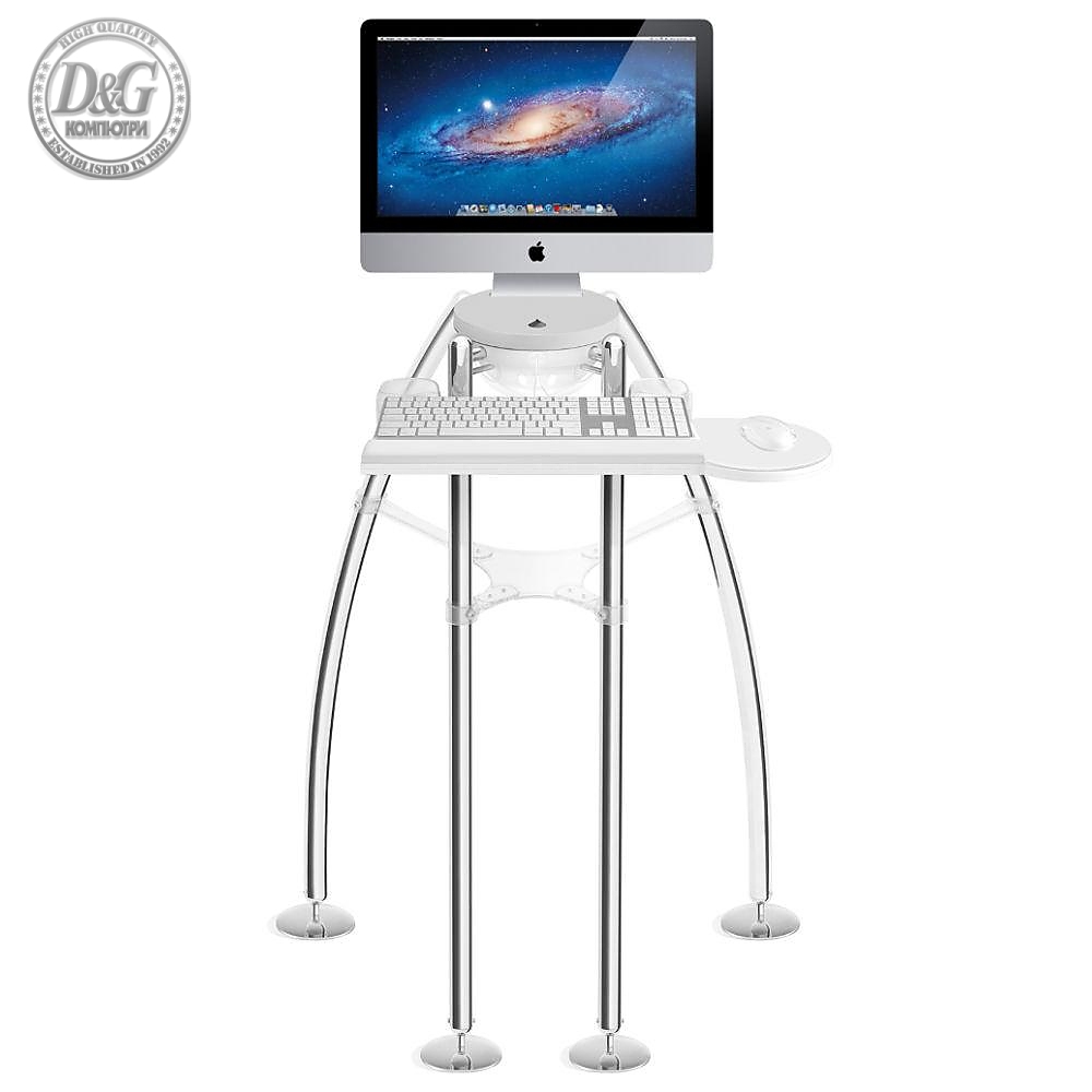 Поставка за компютър Rain Design iGo Desk за Apple iMac 24-27&quot; Standing Model