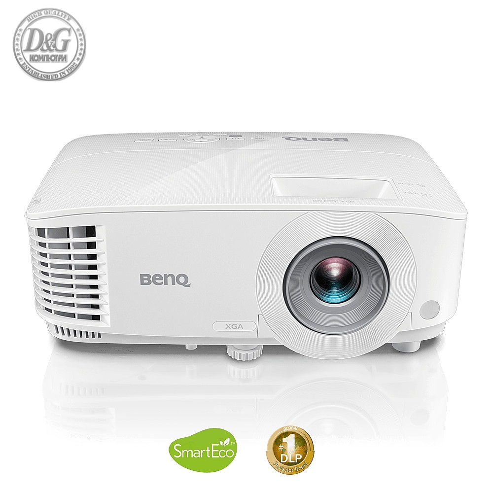 BenQ MX731, Network Business Projector, DLP, XGA (1024x768), 20 000:1, 4000 ANSI Lumens, Zoom 1.3x, VGA, HDMI x2, USB type A x2, Audio In/Out, Lan, VGA out, Speaker 10W, USB Reader for PC-Less Presentations, Corner Fit, 2D Keystone, 2.5kg, White