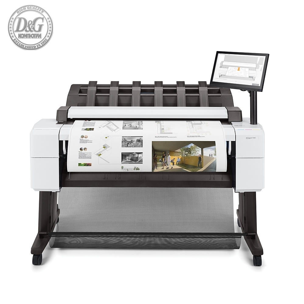 HP DesignJet T2600 36-in PS MFP Printer