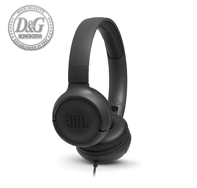 JBL T500 BLK HEADPHONES