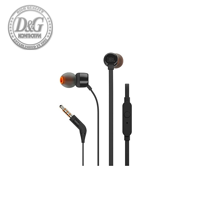 JBL T110 BLK In-ear headphones