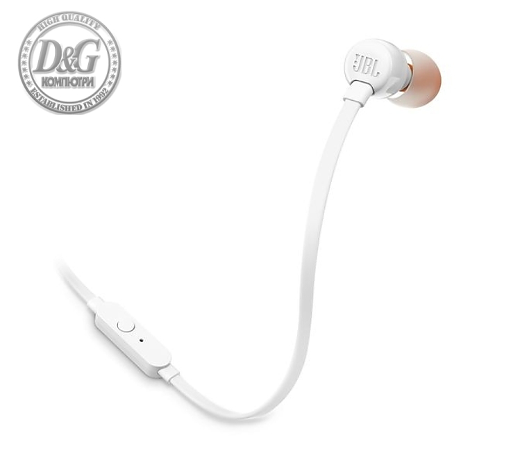 JBL T110 WHT In-ear headphones