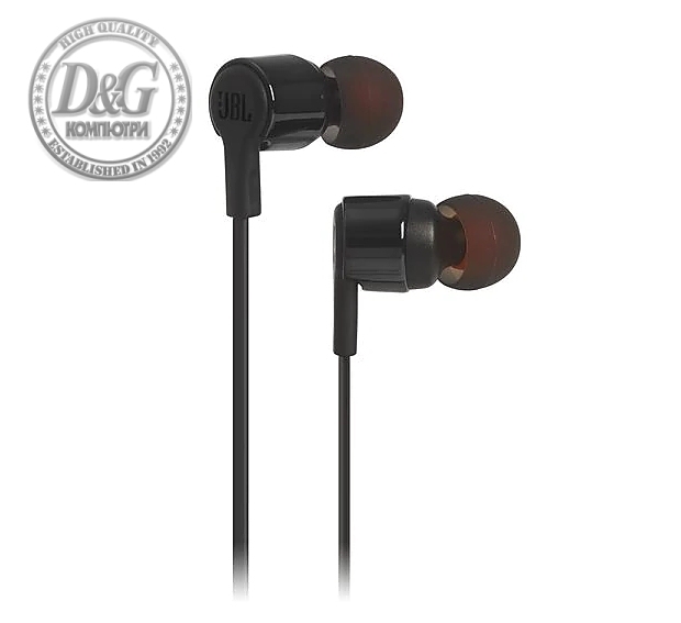 JBL T210 BLK In-ear headphones