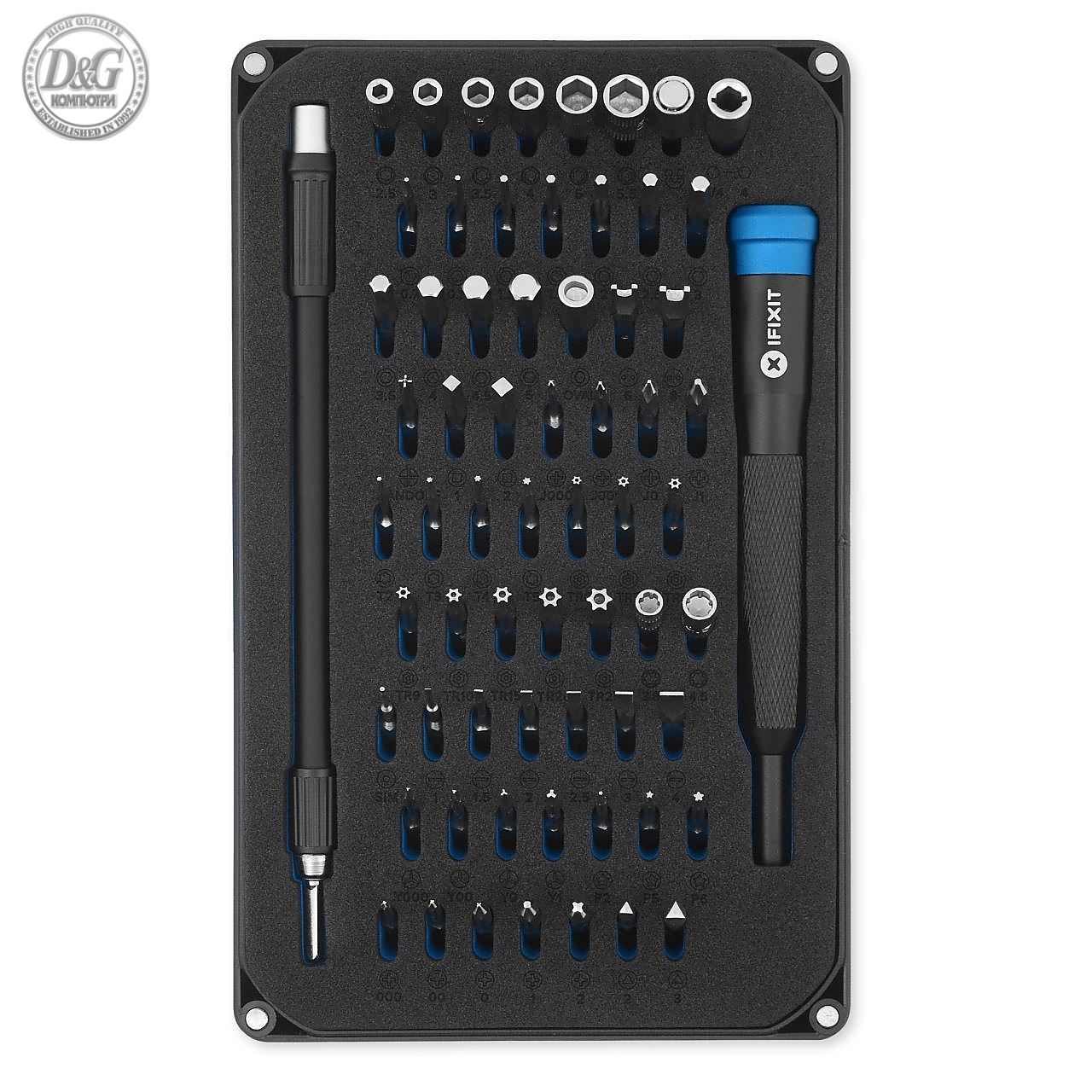 Професионални инструменти iFixit Mako Driver Kit - 64 Precision Bits