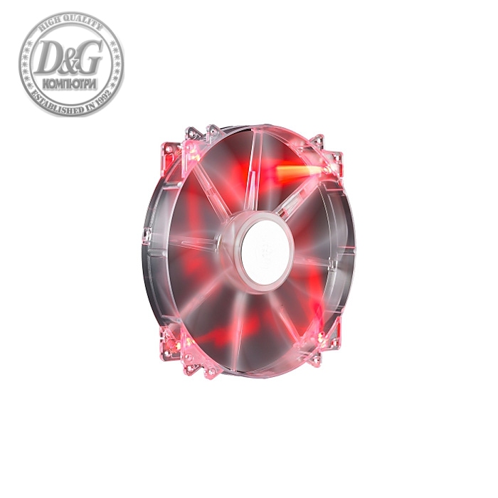 CM 20CM CASE FAN/SLEEVE RED