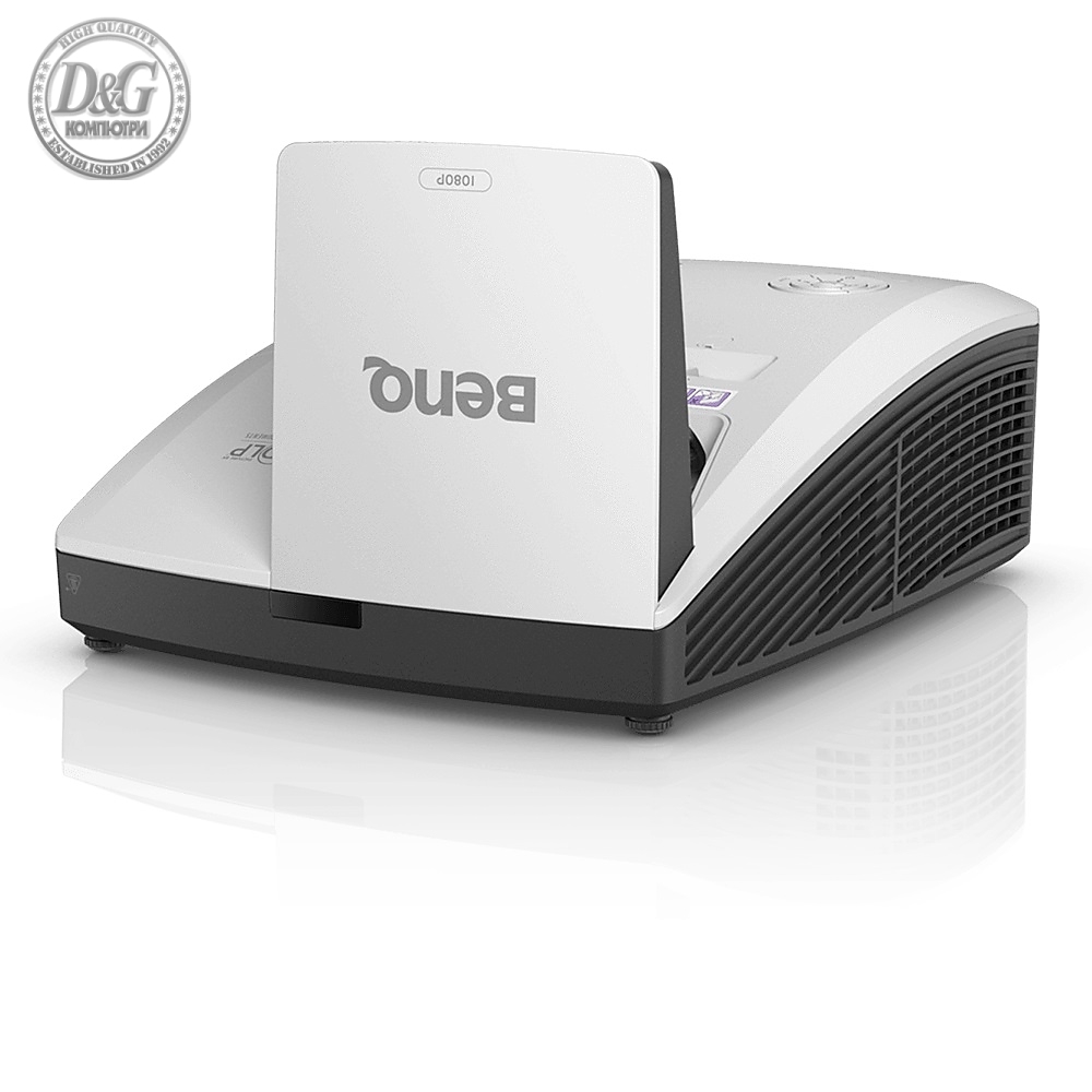 BenQ MH856UST+, DLP, 1080p (1920x1080), 3500 ANSI, 10 000:1, HDMI, VGA, RCA, Audio in/out, LAN, RS232, USB 5V 1.5A, Speakers 10Wx2, Wall mount WM04G4 included, up to 12000 hrs lamp life, Optional Interactive module (PW30U/PT20)