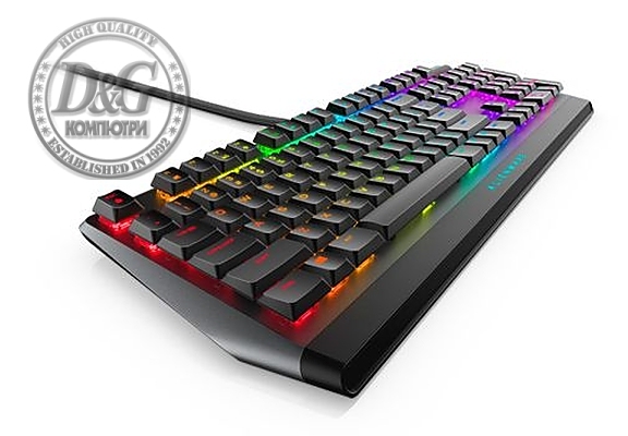 Dell Alienware 510K Low-profile RGB Mechanical Gaming Keyboard - AW510K (Dark Side of the Moon)