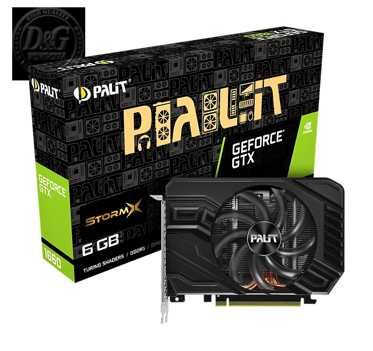 PALIT GTX1660 STORMX 6GB G5