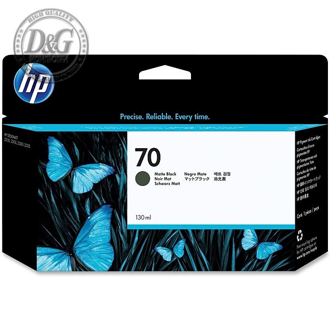 HP 70 130-ml Matte Black Ink Cartridge