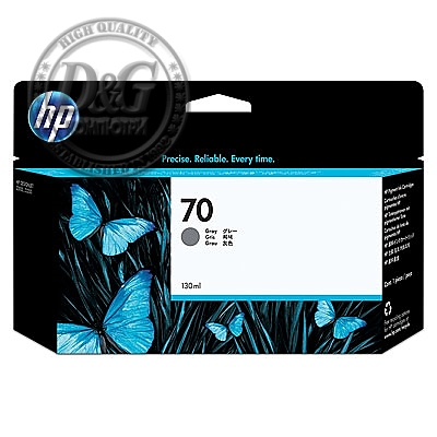 HP 70 130-ml Gray Ink Cartridge