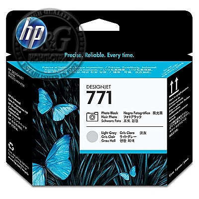 HP 771 Photo Black/Light Gray Designjet Printhead