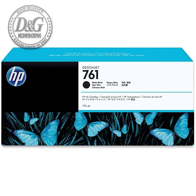 HP 761 775-ml Matte Black Designjet Ink Cartridge