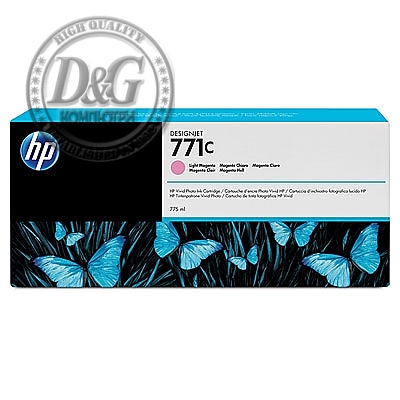 HP 771C 775-ml Light Magenta Designjet Ink Cartridge