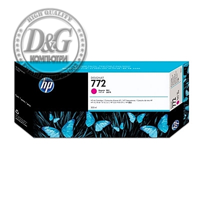 HP 772 300-ml Magenta Designjet Ink Cartridge